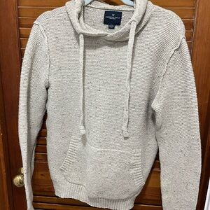 American Eagle Outfitters Men's Beige Hoodie